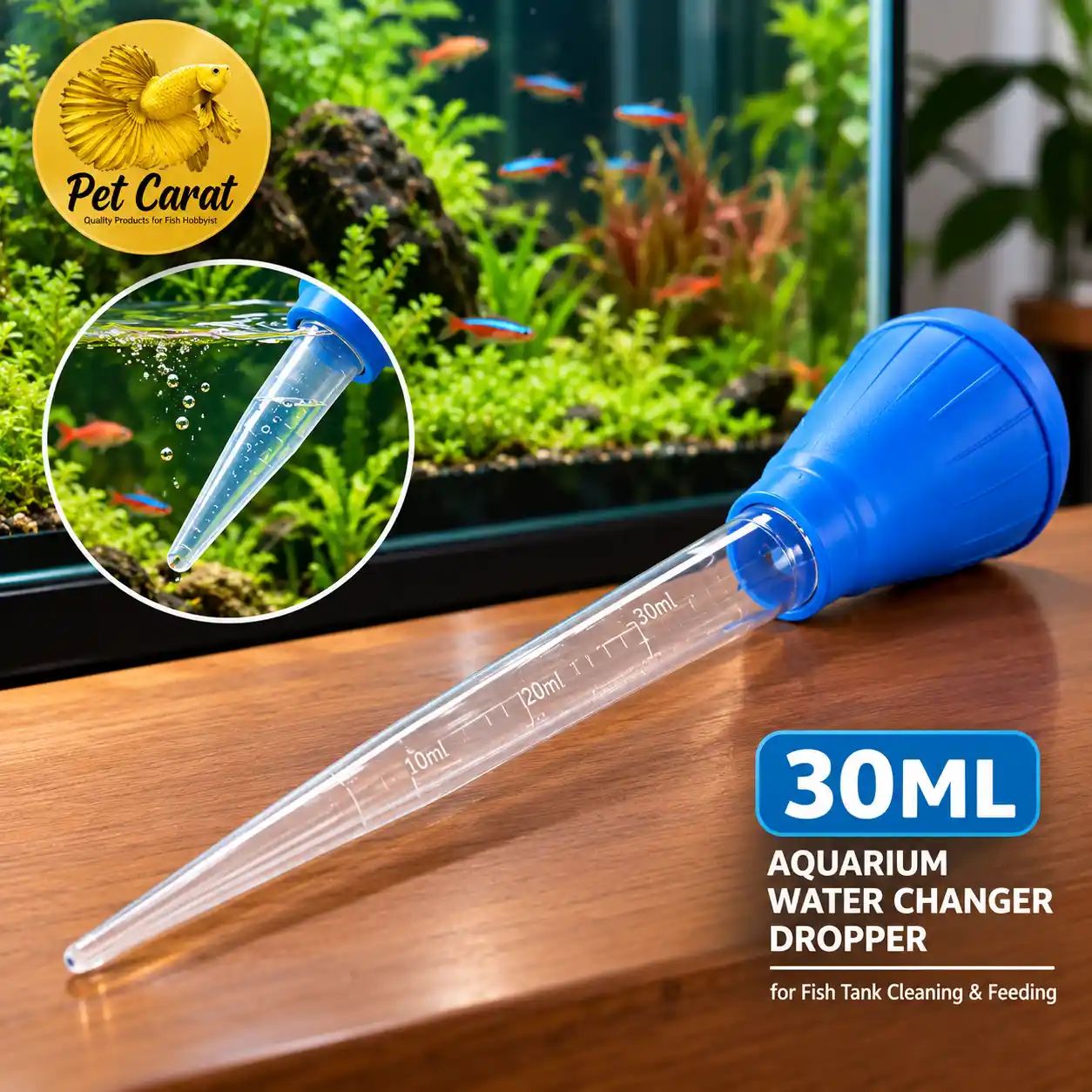 30ML Aquarium Water Changer Dropper